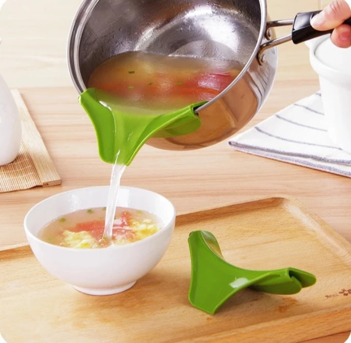 Silicone Anti-spill Drain Pans Round Rim Deflector My Store
