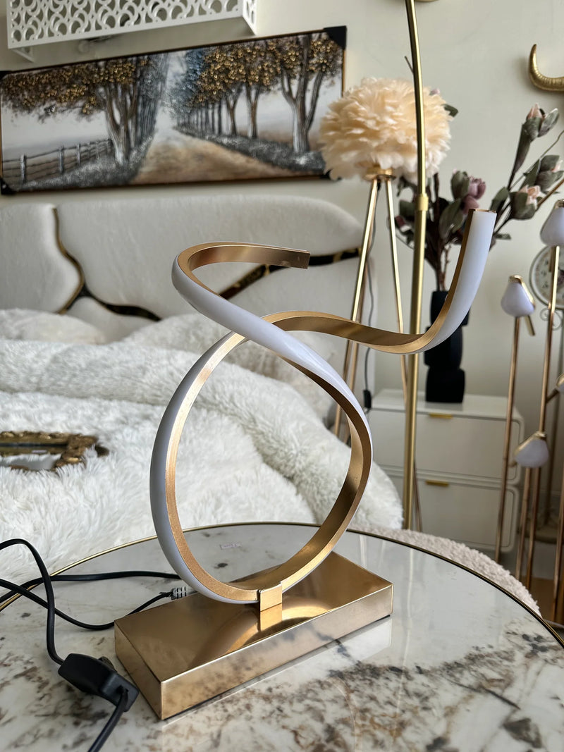 LED Spiral Table Lamp, Multi Mode Table Lamp