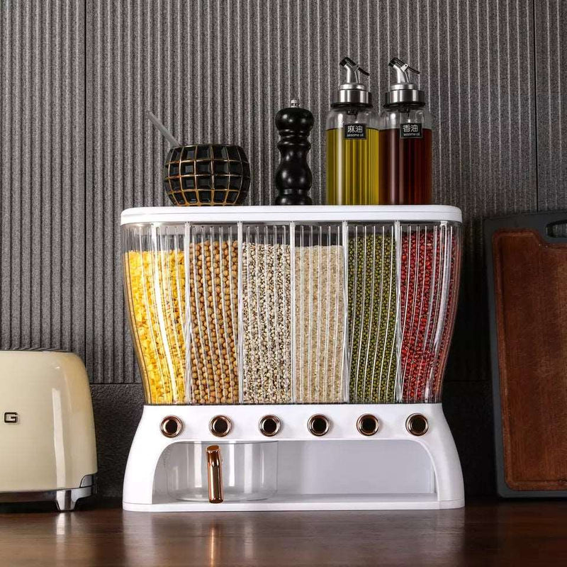 10 Kg Capacity Grain Food Dispenser - Techmanistan in Pakistan