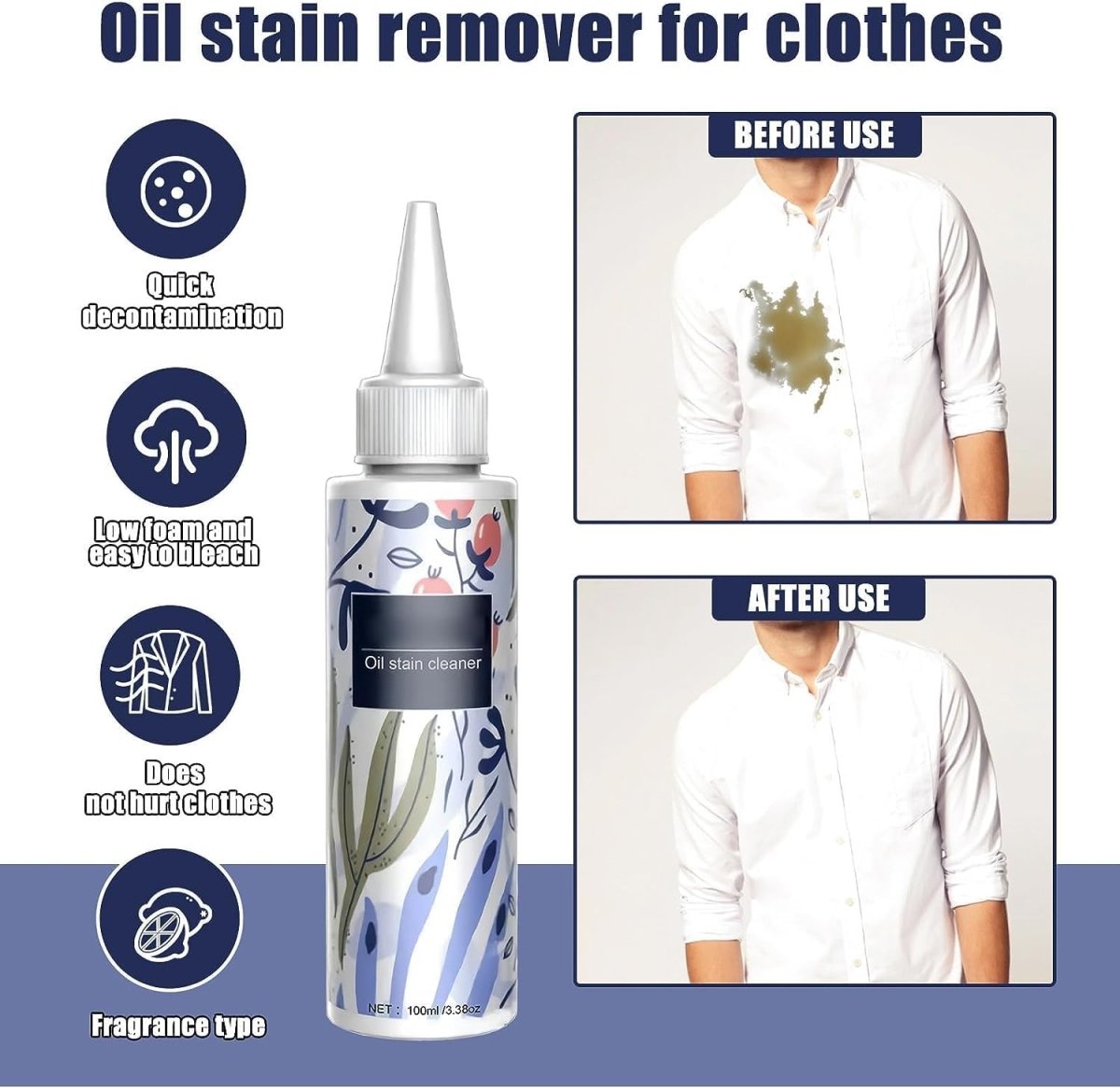 150ml Oil Stain Cleaner Liquid - Techmanistan in Pakistan