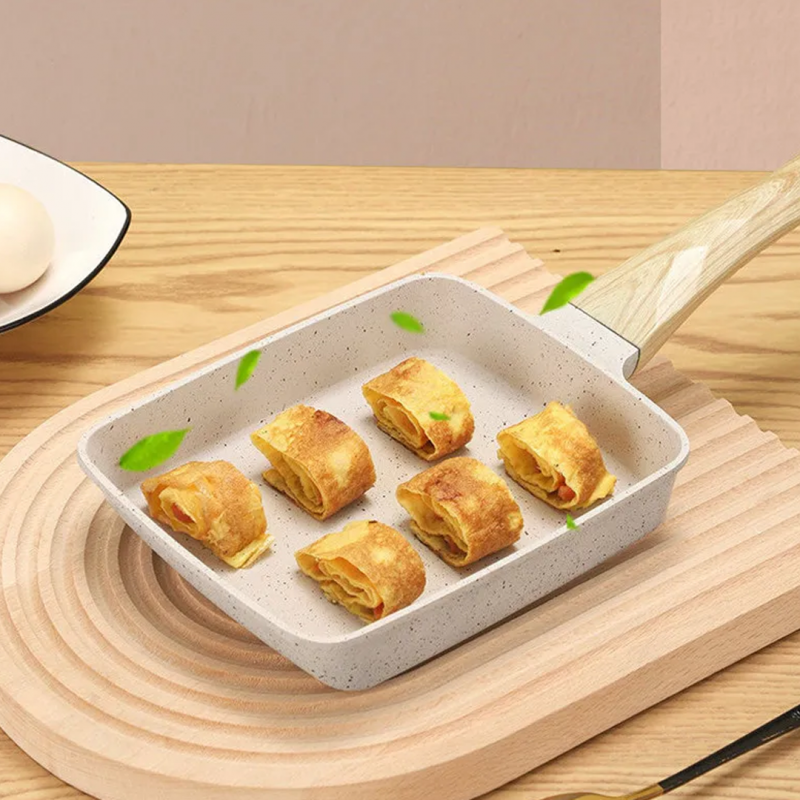 Non-Stick Tamagoyaki Frying Pan | Japanese Square Omelette Pan
