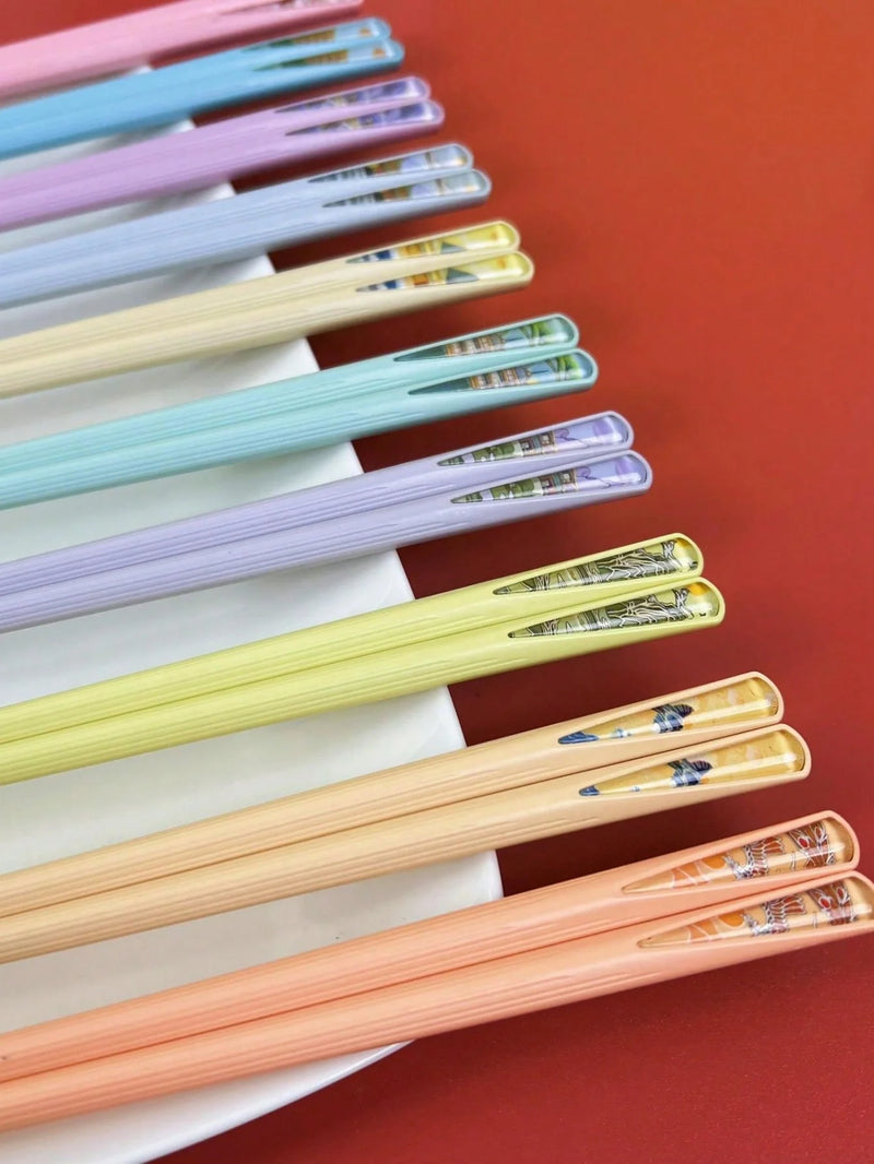 Pair of 5 - Reusable Chopsticks