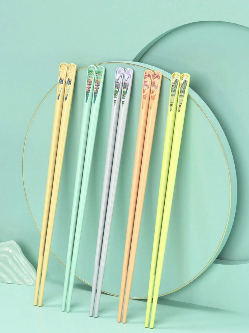 Pair of 5 - Reusable Chopsticks