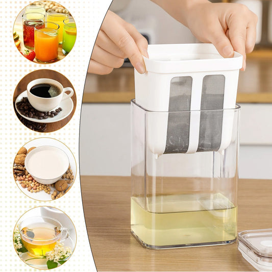 Fine Mesh Stainless Steel Yogurt Strainer with Lid