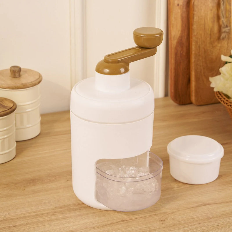 Manual Ice Crusher Machine – Ice Snow Maker & Shaved Ice Machine for Home Use