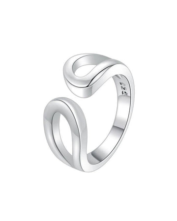 Silver Plated Alloy Ring for Women--Techmanistan-My Store