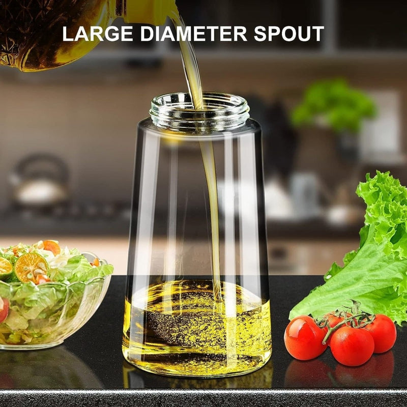 2 in 1 Oil Sprayer and Dispenser Bottle - 500ml - Techmanistan in Pakistan