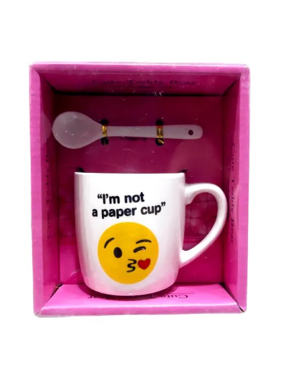 200ml Coffee Mug & Spoon Set - Techmanistan in Pakistan