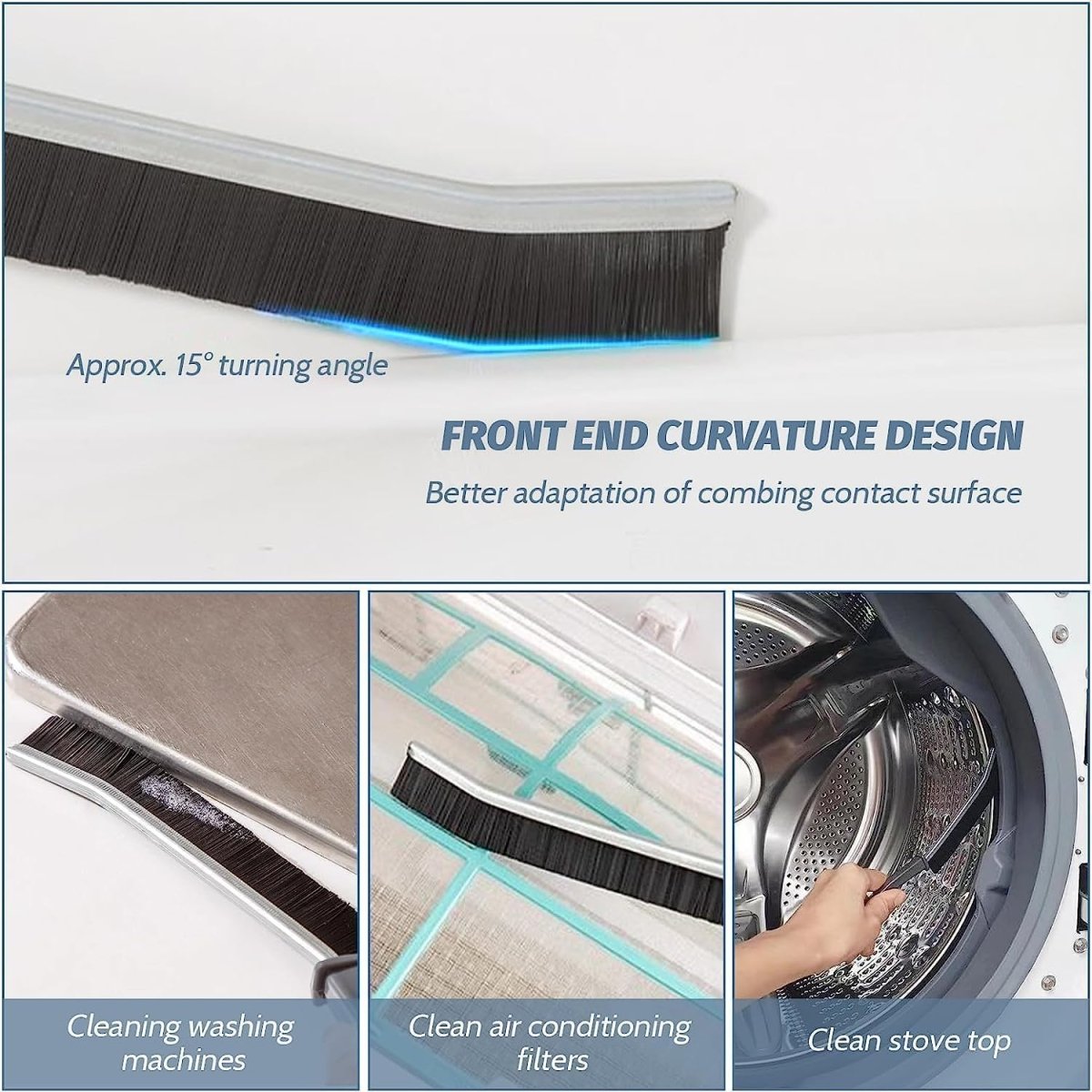 2Pcs Set - Plastic Gap Cleaning Brush - Techmanistan in Pakistan