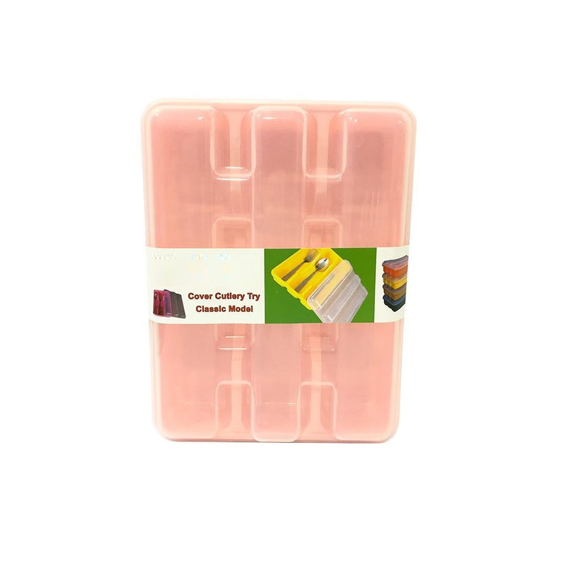 3 Compartment Cutlery Holder With Lid - Techmanistan in Pakistan