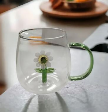 3D Sunflower Inside Mug with Handle - Techmanistan in Pakistan