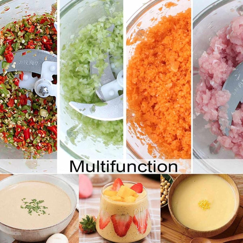 3L Electric Meat Grinder Food Processor with 6 Sharp Blades - Techmanistan in Pakistan