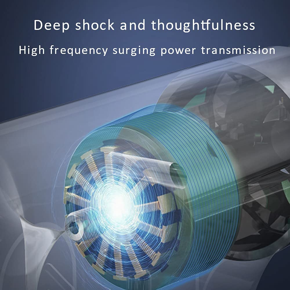 4 Massage Heads Change Fascial Gun Massager - Techmanistan