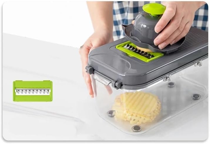 22in1 Nicer Dicer, Multifunction Vegetable Cutter Techmanistan