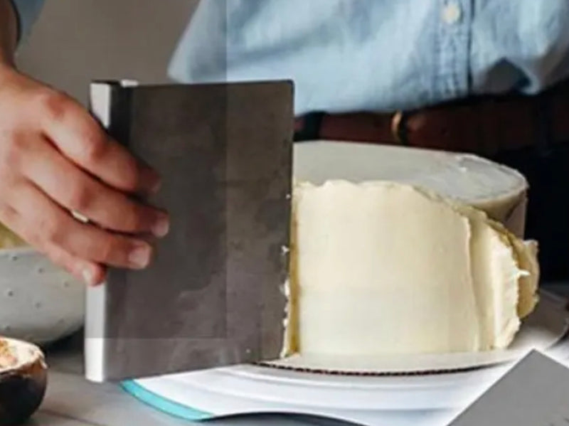 Stainless Steel Dough Scraper With Measurements