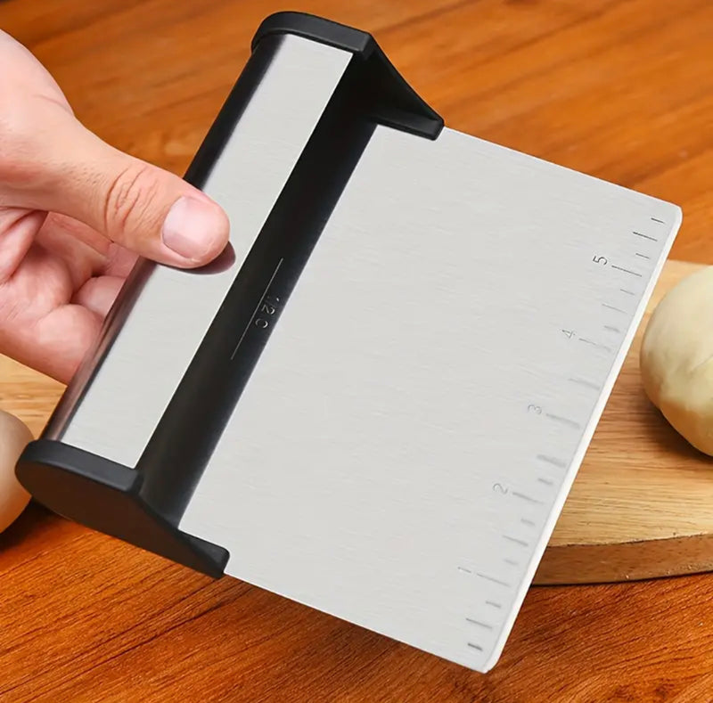 Stainless Steel Dough Scraper With Measurements