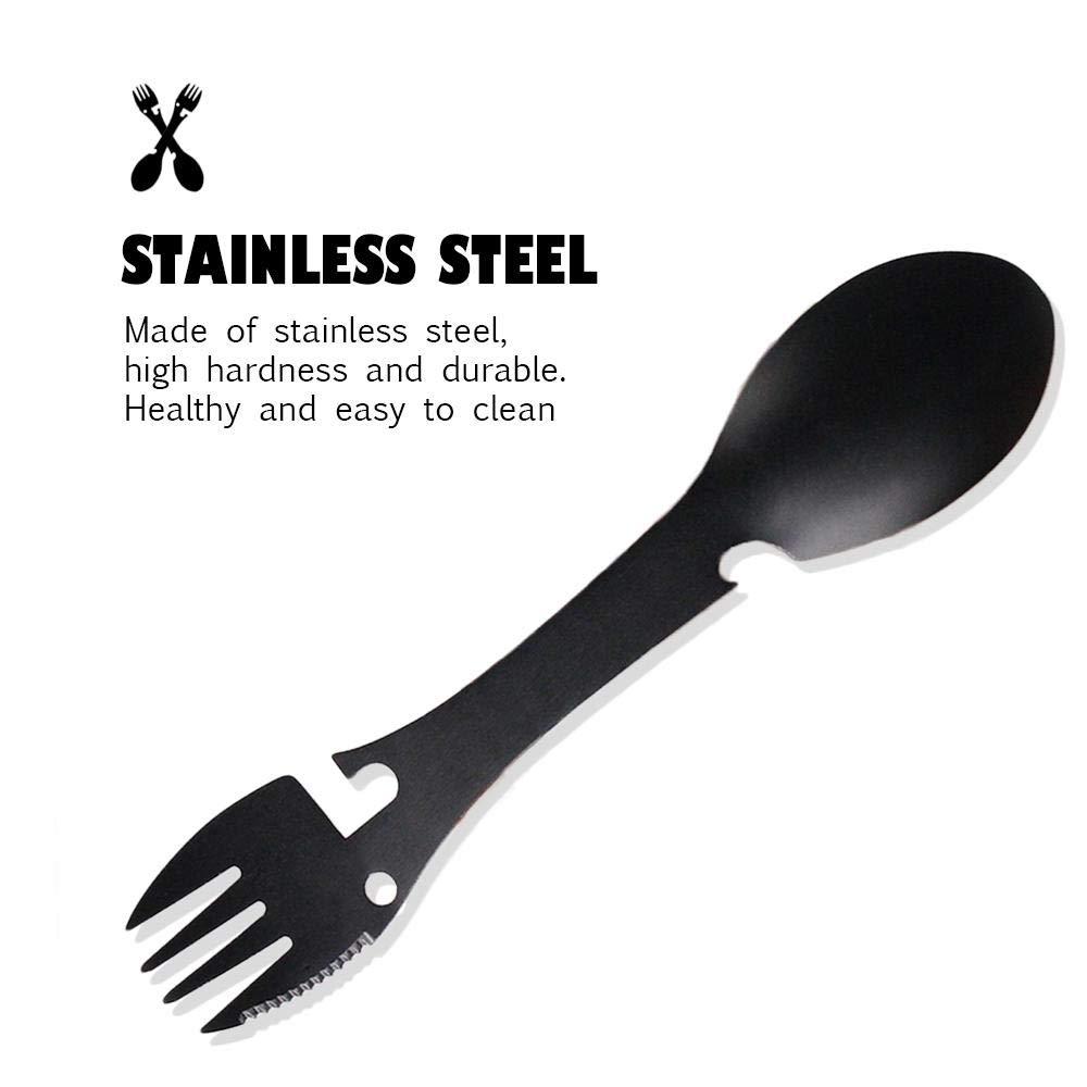 5 in 1 Multi - Functional Spoon Fork - Techmanistan in Pakistan