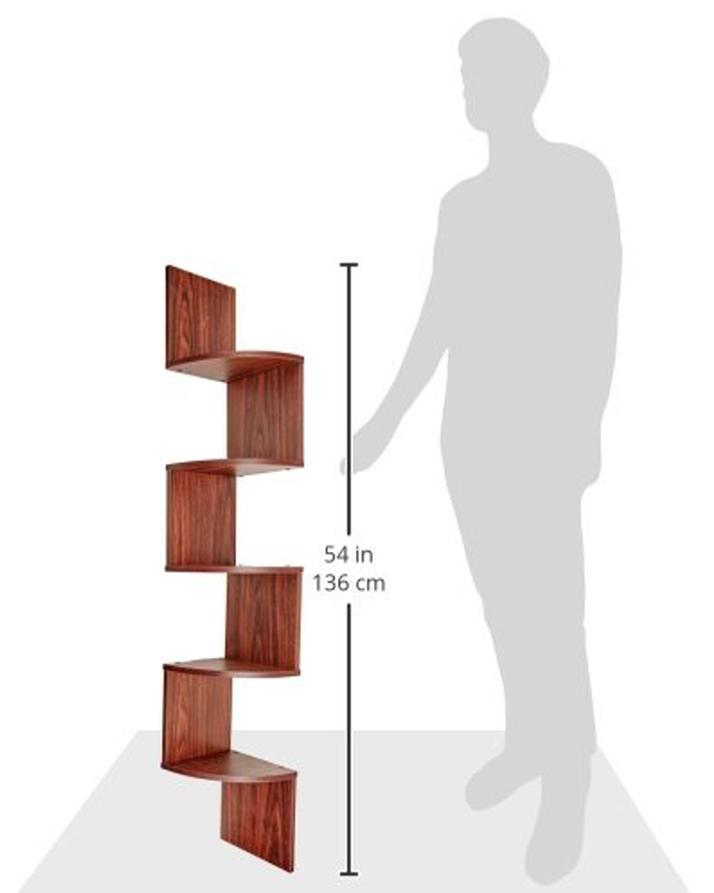 5 Tier Wall Mount Corner Shelf - Techmanistan in Pakistan