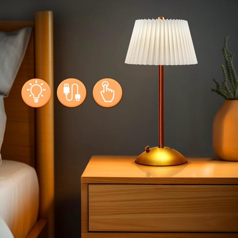 Cordless Rechargeable Touch Lamp