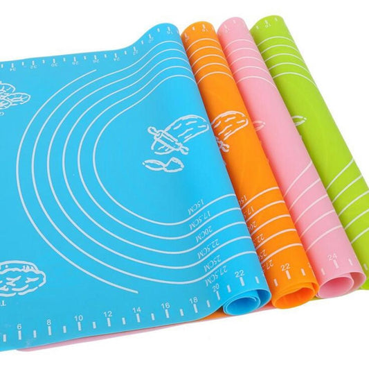 Non Stick Silicone Baking Mat for Pastry Rolling Dough with Measurements My Store