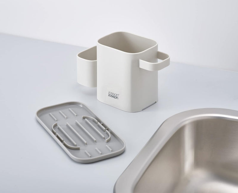 3in1 - Kitchen Soap Dispenser and Spoon Holder | Sink Organizer