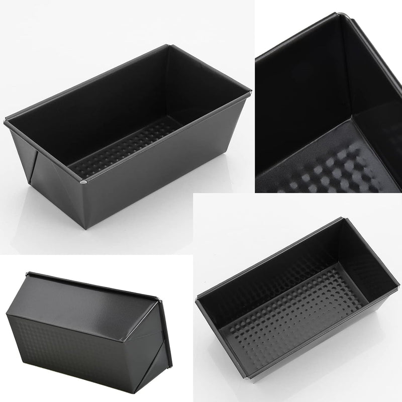 Non-Stick Steel Loaf Pan, Rectangular Bread Pan in 5 Sizes