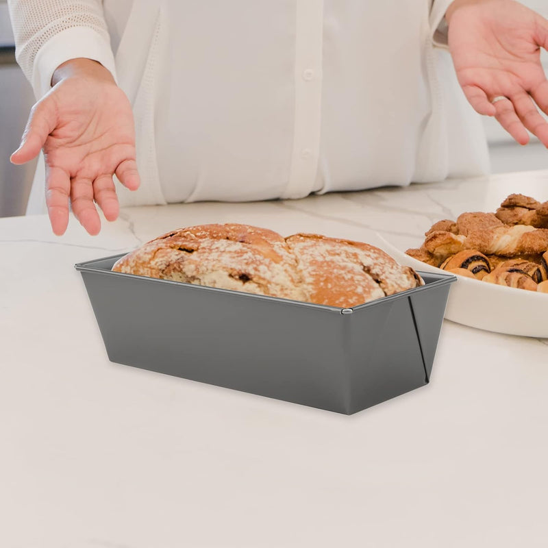 Non-Stick Steel Loaf Pan, Rectangular Bread Pan in 5 Sizes