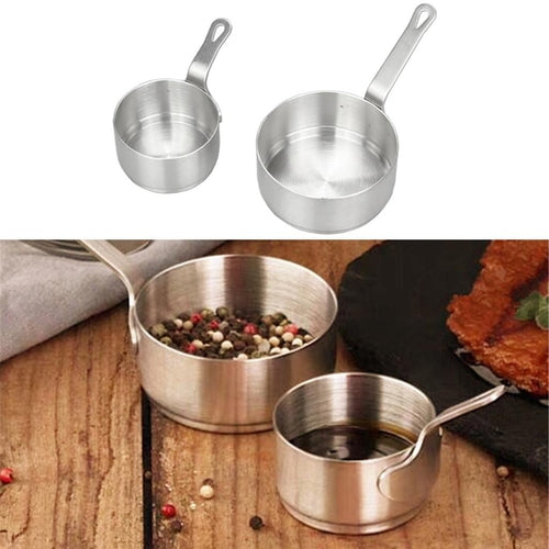 Stainless Steel Mini Saucepan Milk Pot With Handle