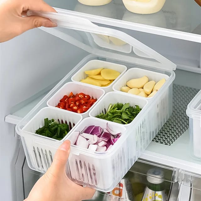 Modern Fridge Storage Boxes, Kitchen Organizer Techmanistan