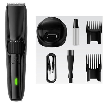 Rechargeable Hair Trimmer for Men with Adjustable Length Comb
