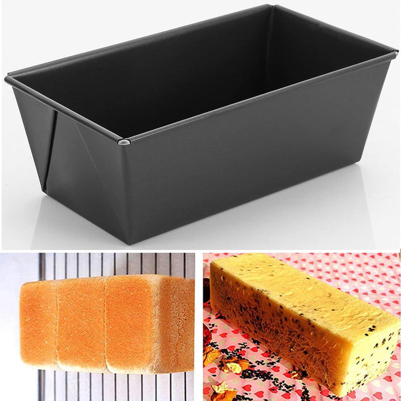 Non-Stick Steel Loaf Pan, Rectangular Bread Pan in 5 Sizes