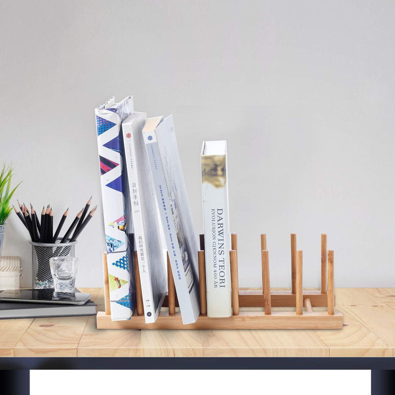 Bamboo Dish Drying Rack, 7 Slots