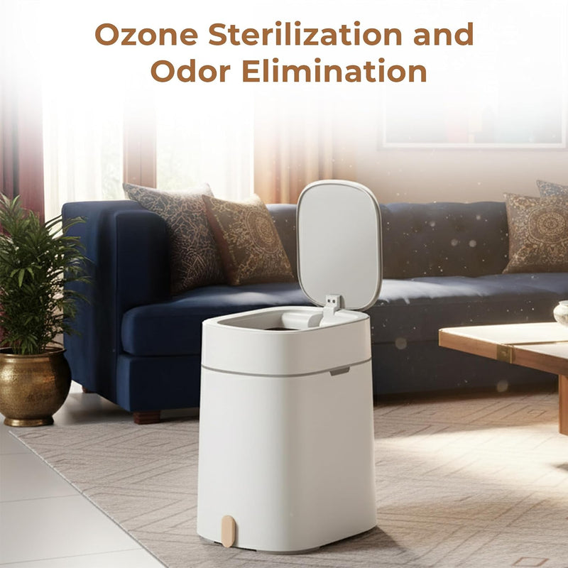 Automatic Motion-Sensor Dustbin with Slow Descent & One-Touch Operation – 5L