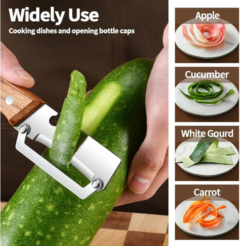 Multi-Functional Vegetable Peeler with Bottle Opener | Potato Peeler