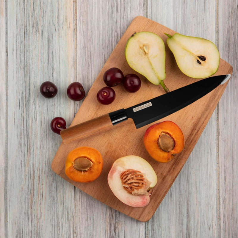 4 Pcs High-Carbon Stainless Steel Chef Knife Set