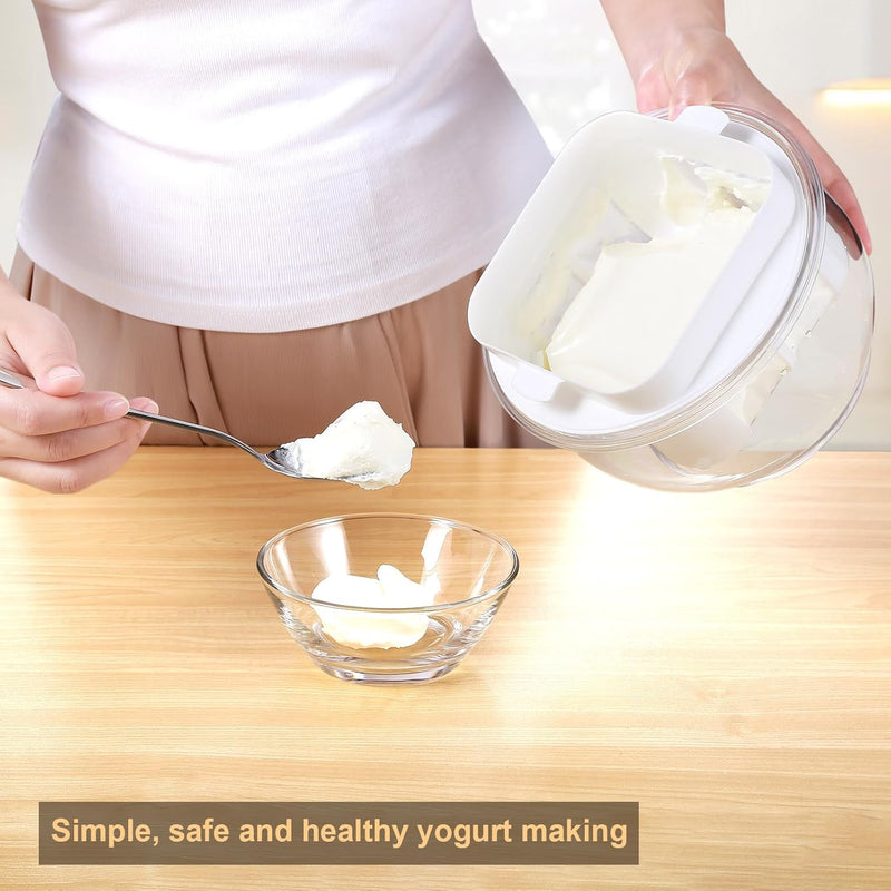 Greek Yogurt Maker with Fine Mesh Yougurt Strainer
