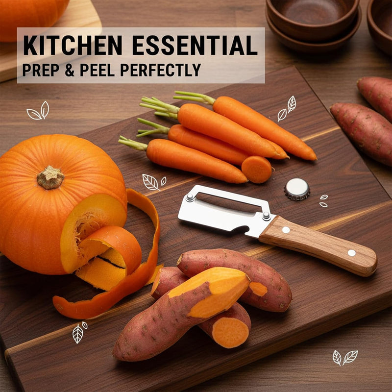 Multi-Functional Vegetable Peeler with Bottle Opener | Potato Peeler