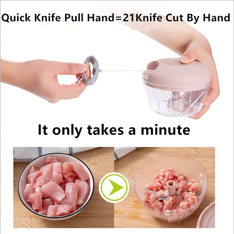 Manual Pull String Food Chopper