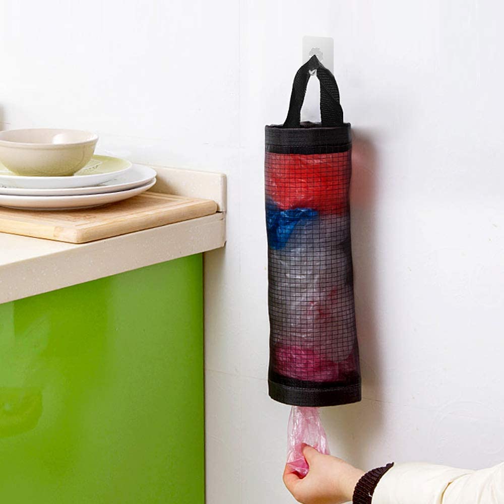 Shopping Plastic Bags Storage Dispenser Garbage Bag Organizer Trash Bags Holder Recycling Containers Storage, Plastic Bags Holder My Store