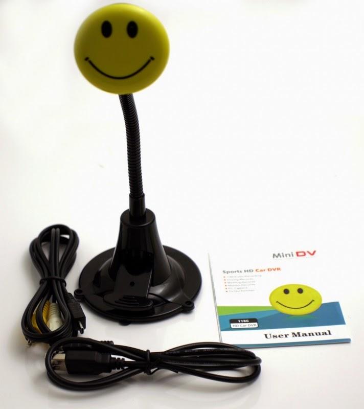 Smiley Shaped Car DVR/ Dash Cam--Techmanistan-My Store