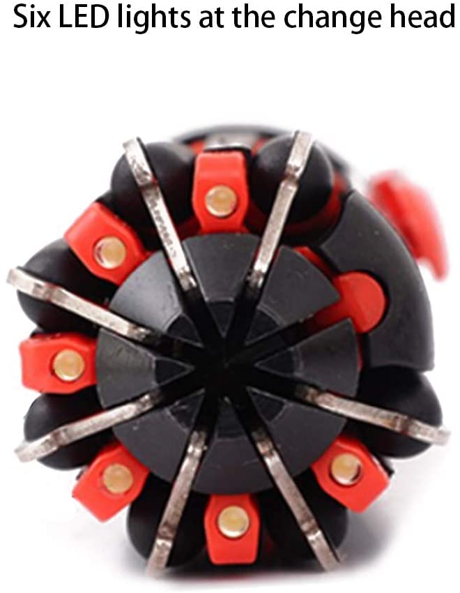 8 In 1 Screwdriver Set With 6 Led Torch - Techmanistan in Pakistan