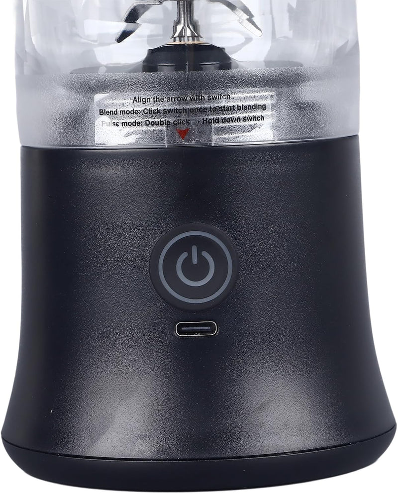 800ml Capacity Cordless Stainless Steel Blender with 6 Ultra Sharp Blades