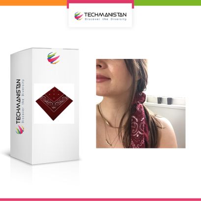 Paisley Hair Bandana Headband for Women