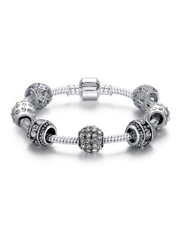Silver Metal Tibetan Bracelet for Women--Techmanistan-My Store
