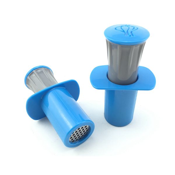 Random Color Plastic Twist Needle Tube Pressure Garlic & Ginger Chopper, Ginger Garlic Manual Press Twist Cutter Crusher With 2 Removeable Blades My Store