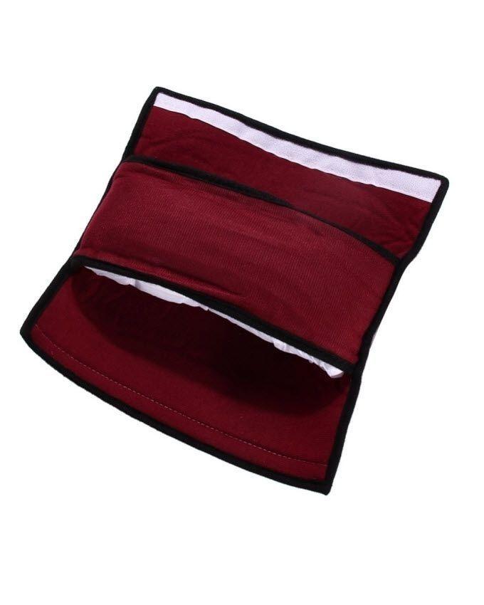 Car Safety Harness Shoulder Pad for Kids - Maroon Techmanistan