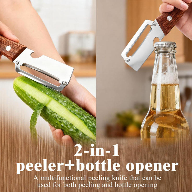 Multi-Functional Vegetable Peeler with Bottle Opener | Potato Peeler