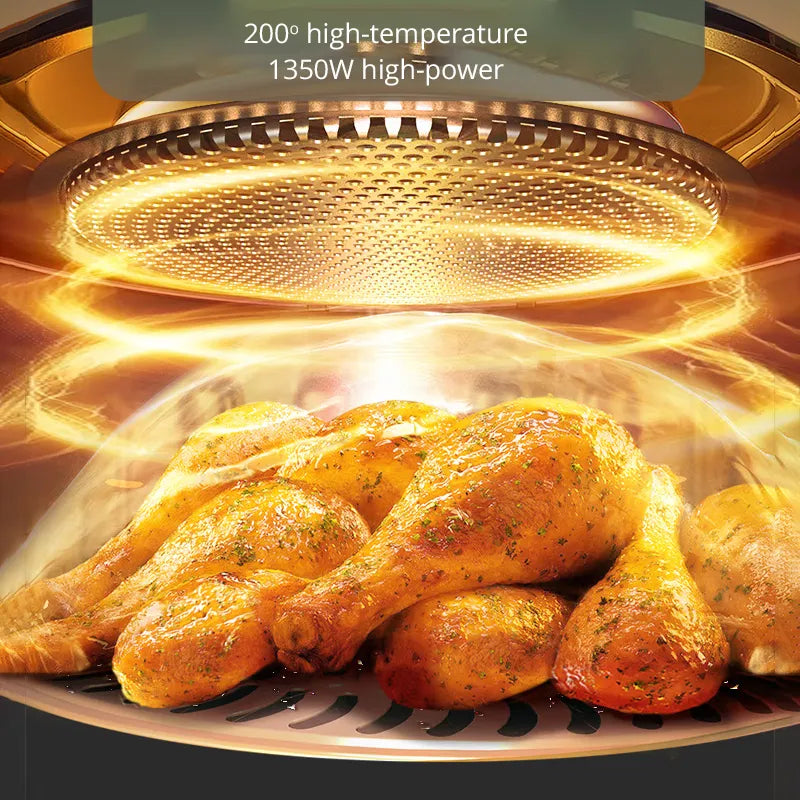 8L Capacity Air Fryer - 1350W