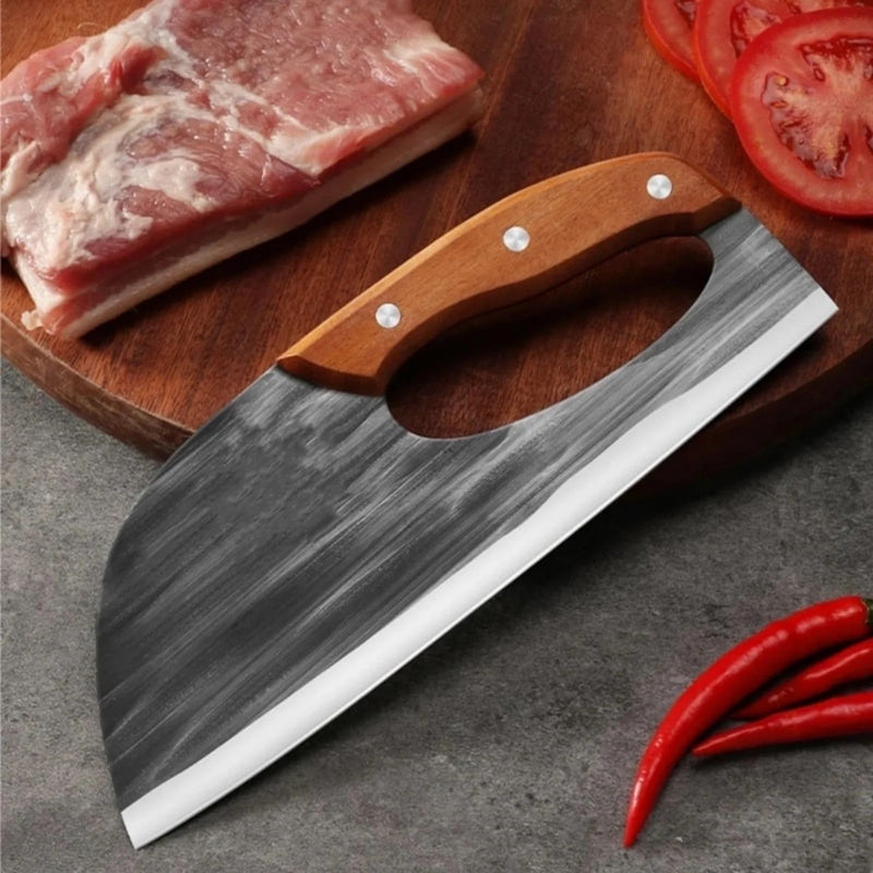 Stainless Steel Meat Cutting Knife Techmanistan