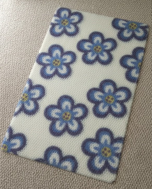 Aesthetic Mesh Technology Floor Rug Bath Mat - Random Colors and Designs